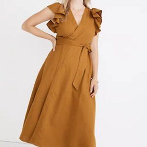 Madewell Wrap Midi Dress